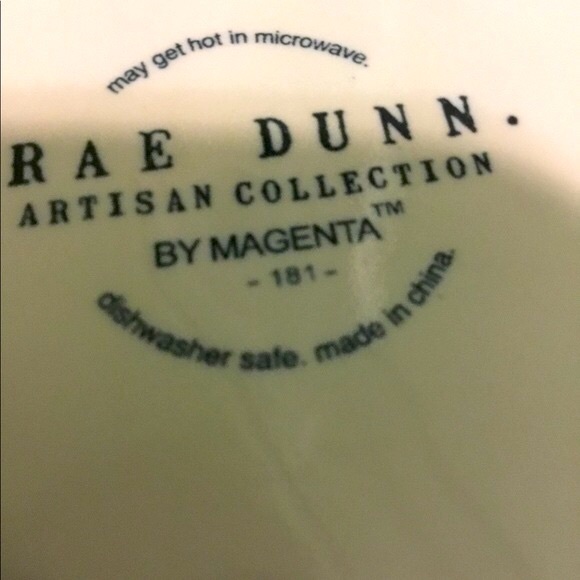 SALE 🔥🔥NEW Rae Dunn Large GINGERBREAD Ceramic Bowl - Picture 4 of 8